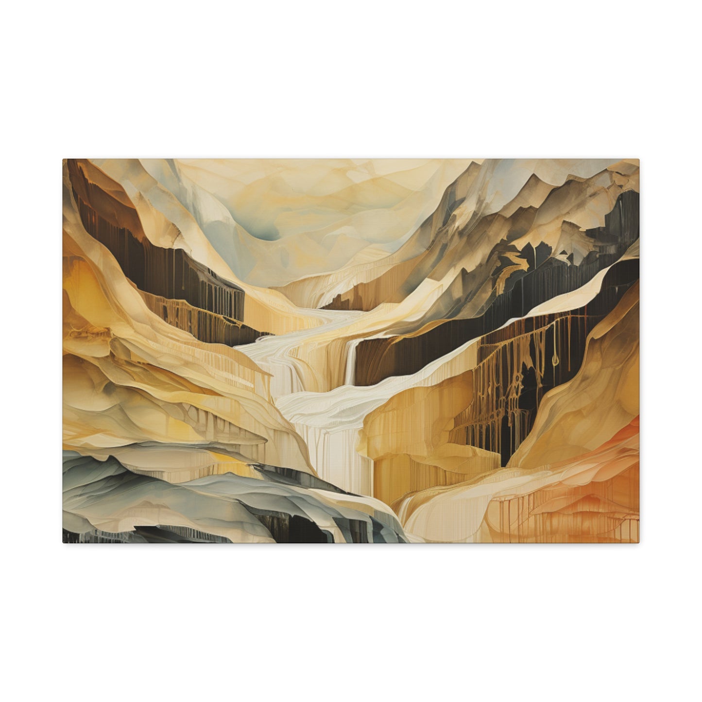 Mountain Range Canvas Art