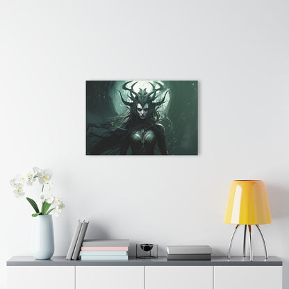 Hela, goddess of death, Norse Mythology, concept style, Acrylic Wall Art