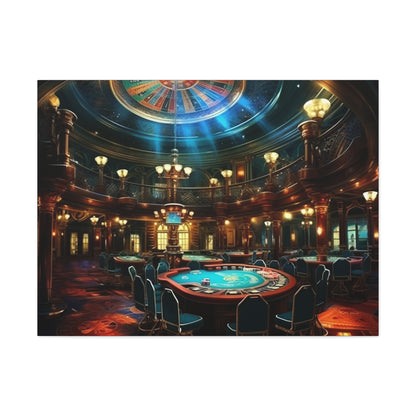 Casino Night Canvas Art