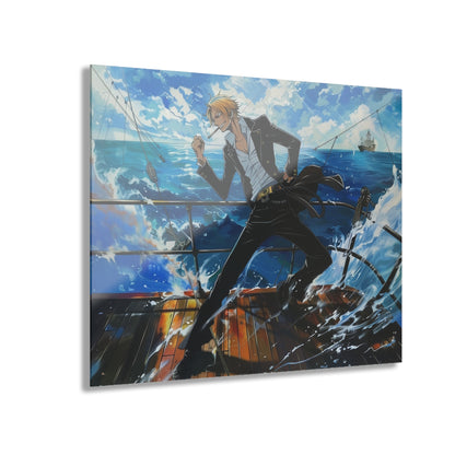 Sanji, The suave chef, One Piece, collectors concept Acrylic Wall Art