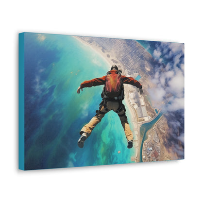 Free Fall Canvas Art