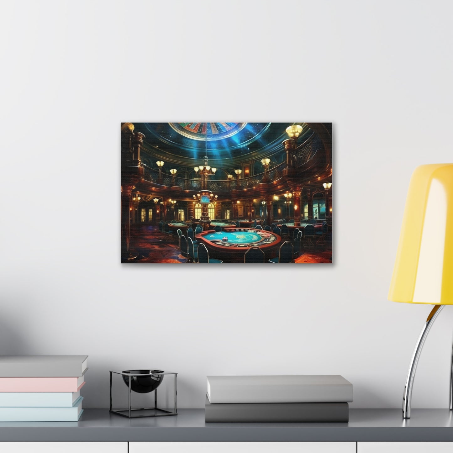 Casino Night Canvas Art