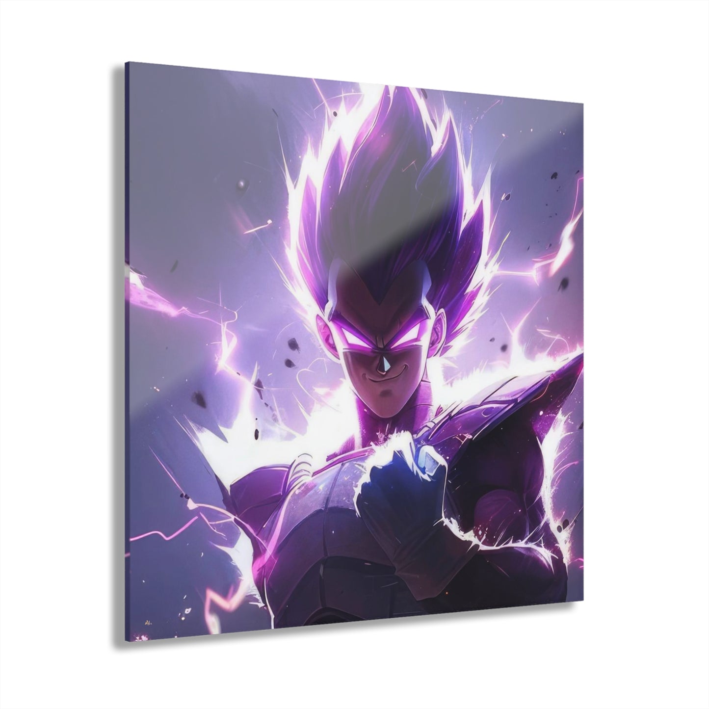 Ultra Ego, Vegeta, Color Splash, Concept Style, Acrylic Wall Art