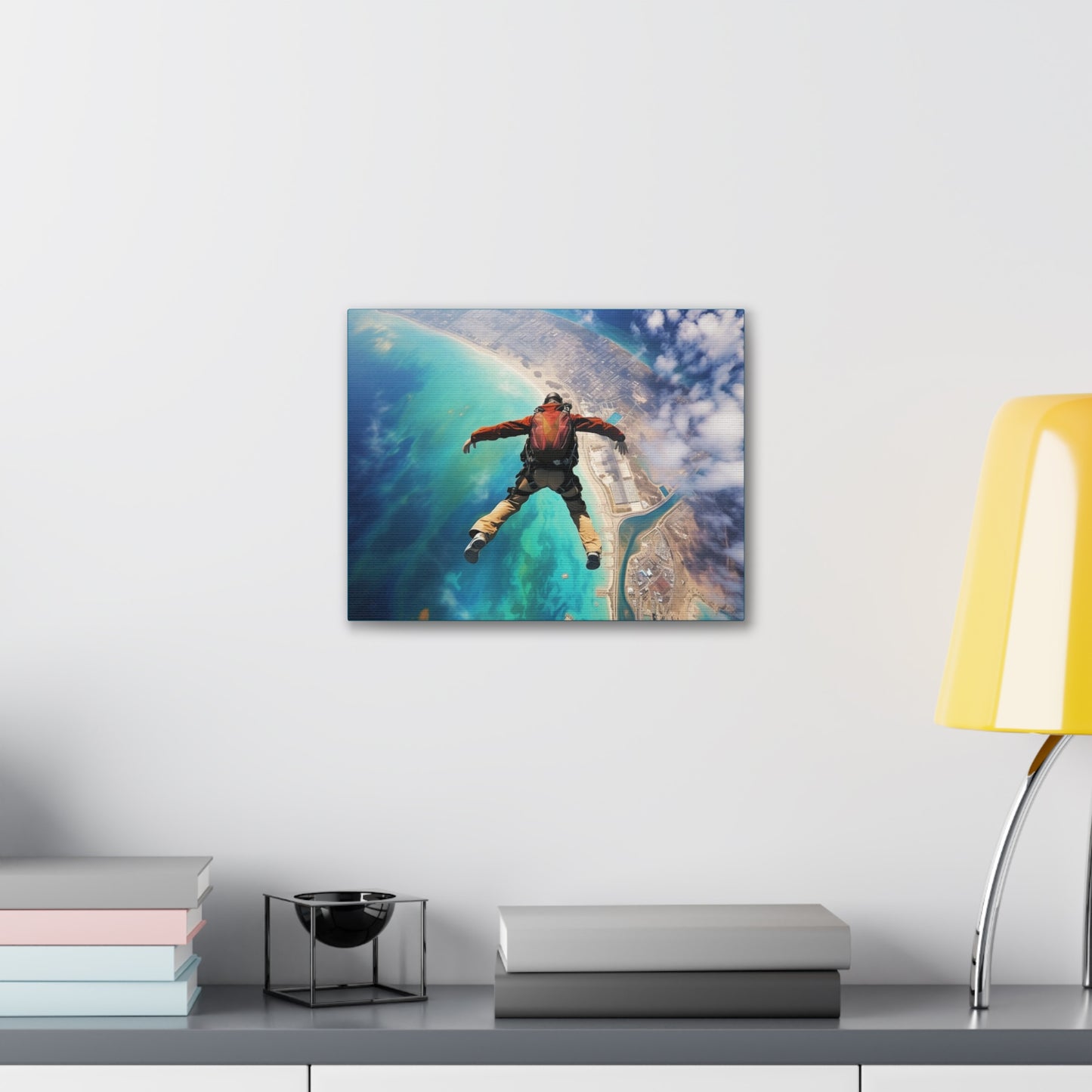 Free Fall Canvas Art