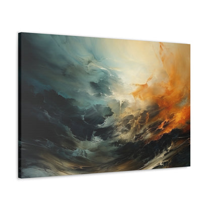 Fire storm Canvas