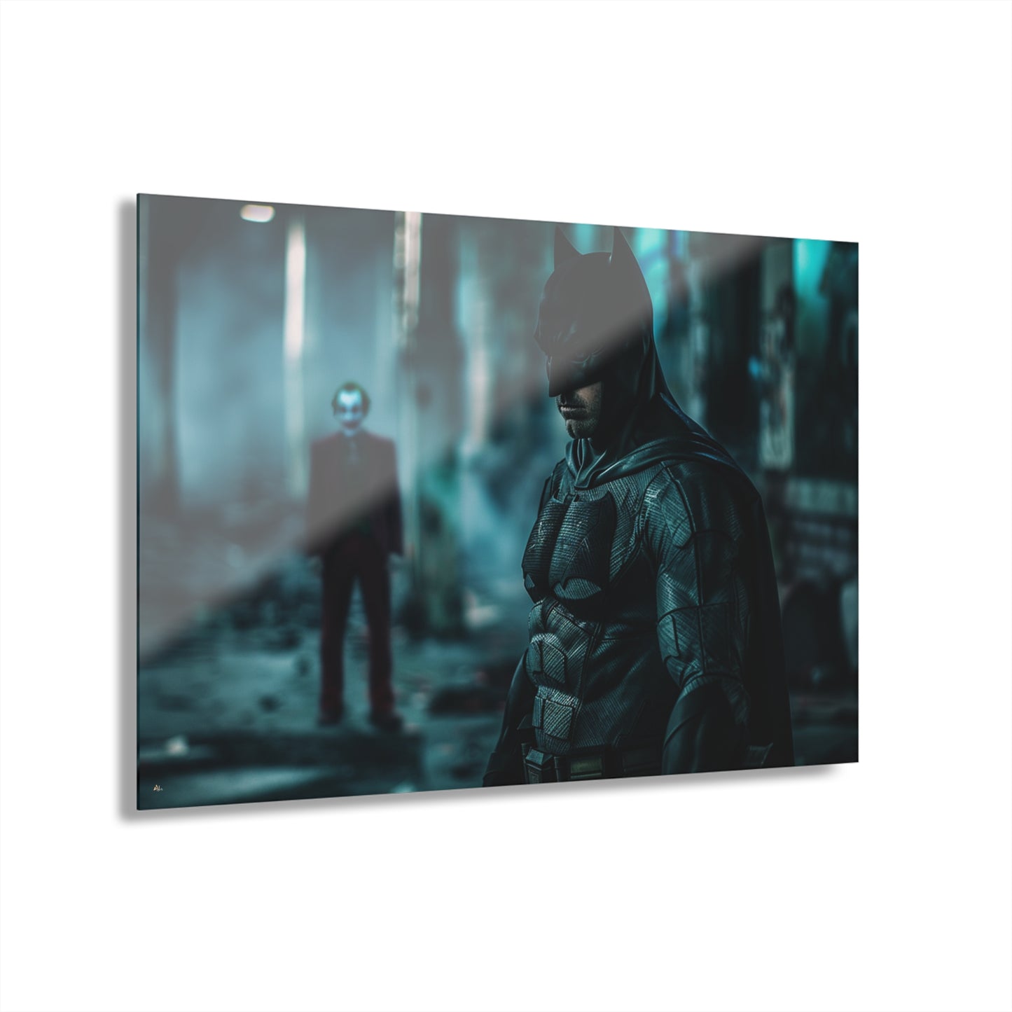 Watch your back, Fan Concept Style Batman, Acrylic Wall Art