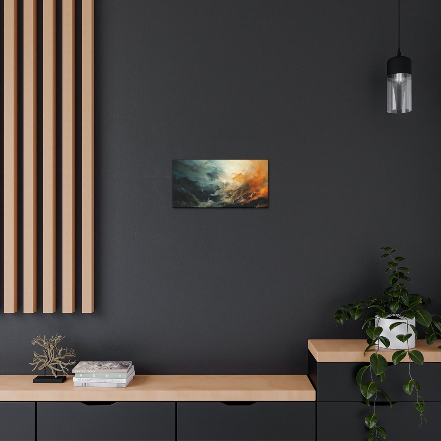 Fire storm Canvas