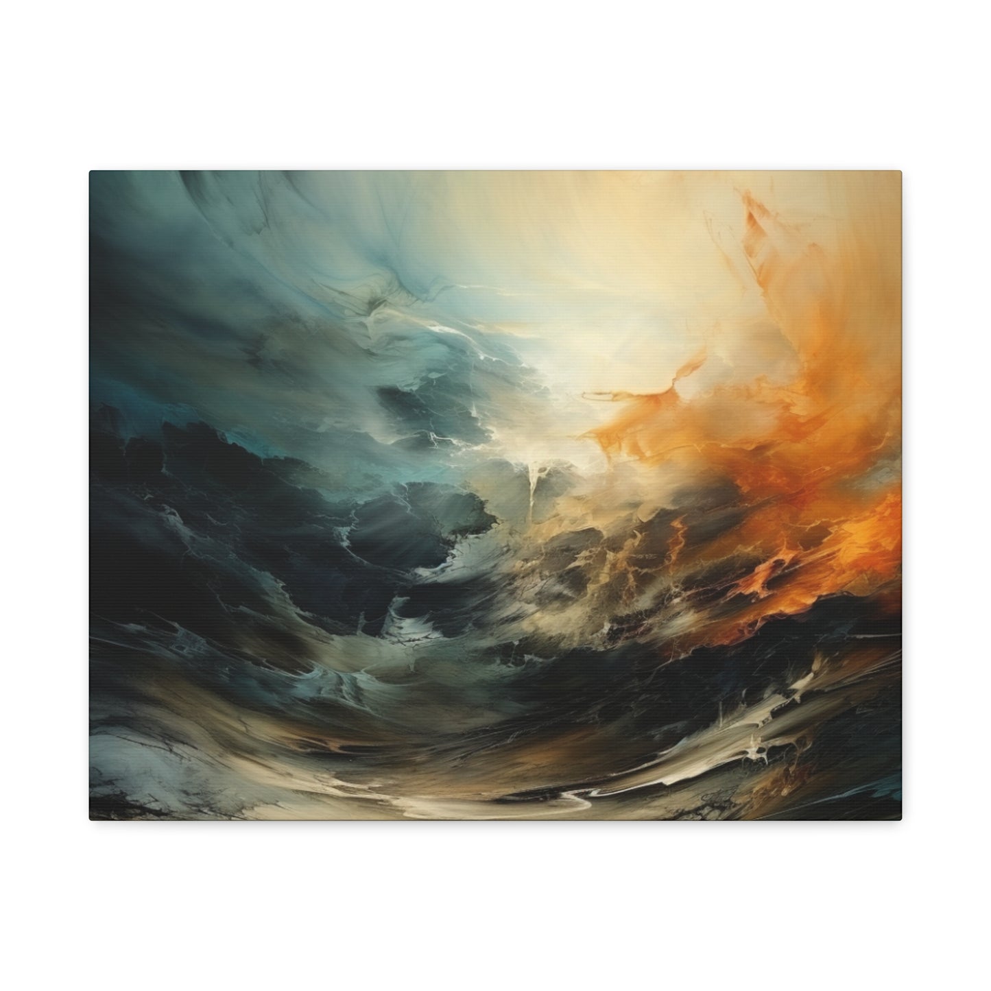 Fire storm Canvas