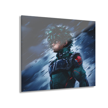 Midoriya, My Hero, Color Splash, Concept, Style, Acrylic Wall Art