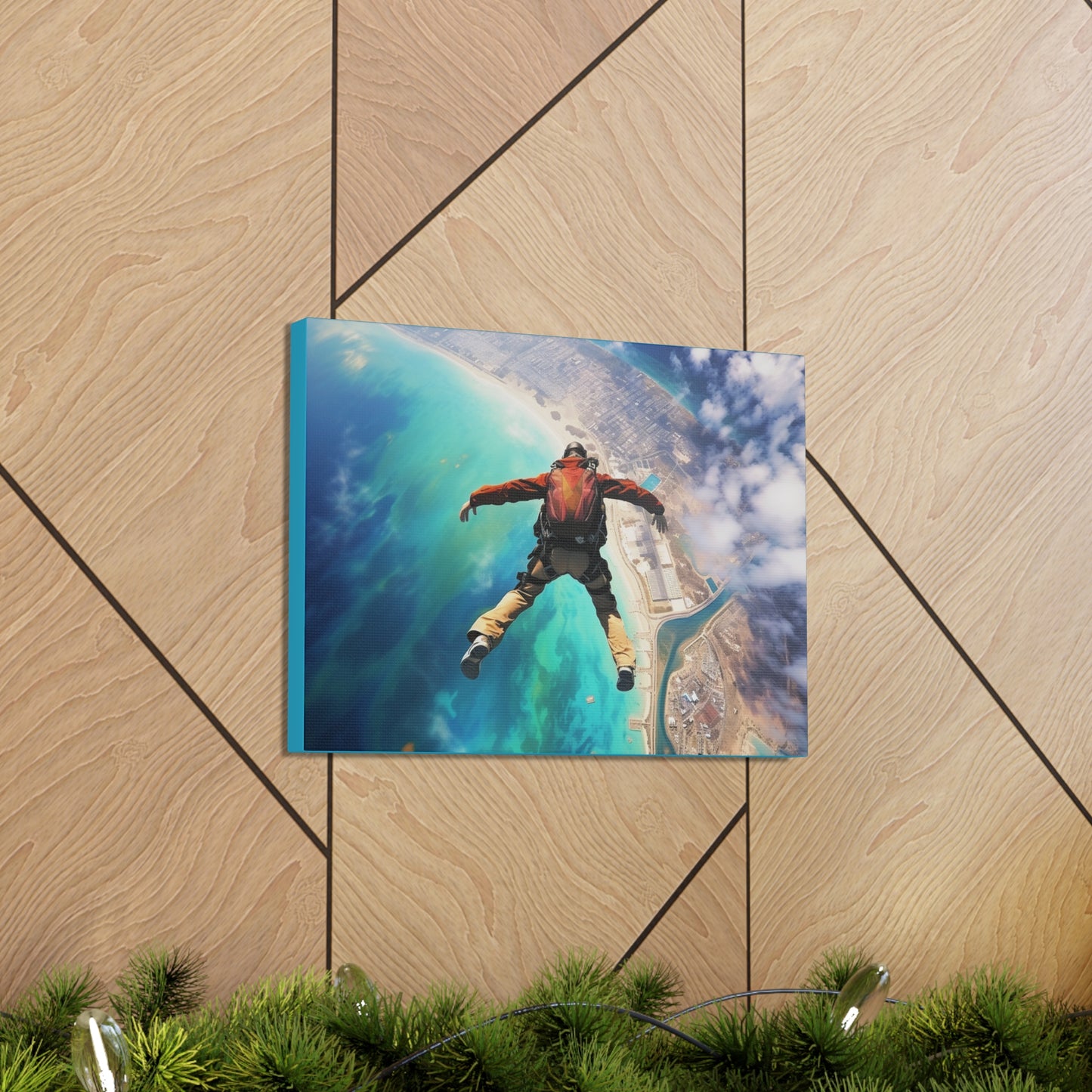 Free Fall Canvas Art