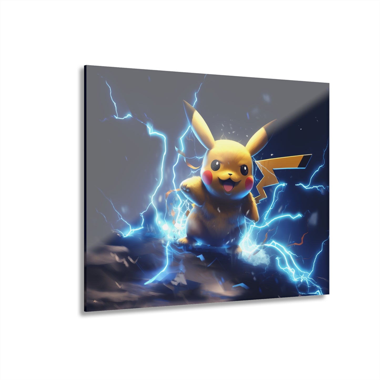 Pika, Color Splash, Concept Style, Acrylic Wall Art