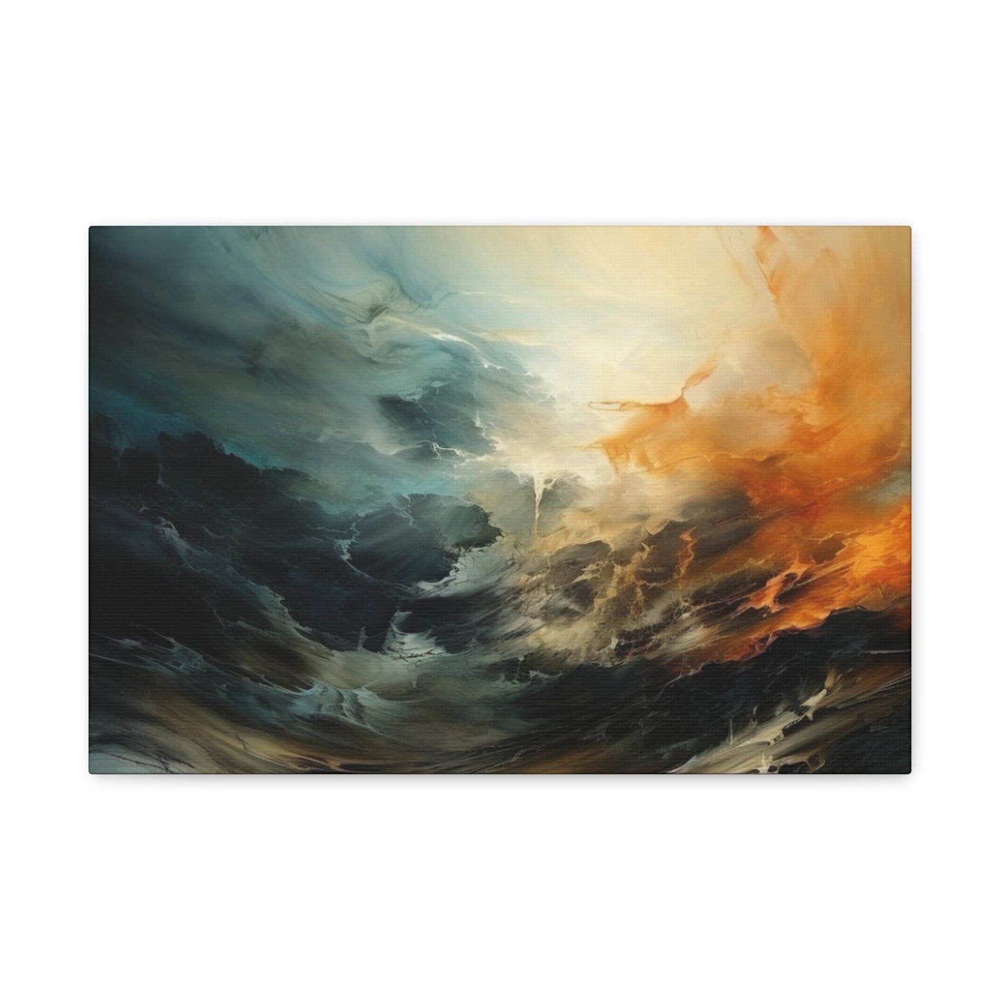 Fire storm Canvas