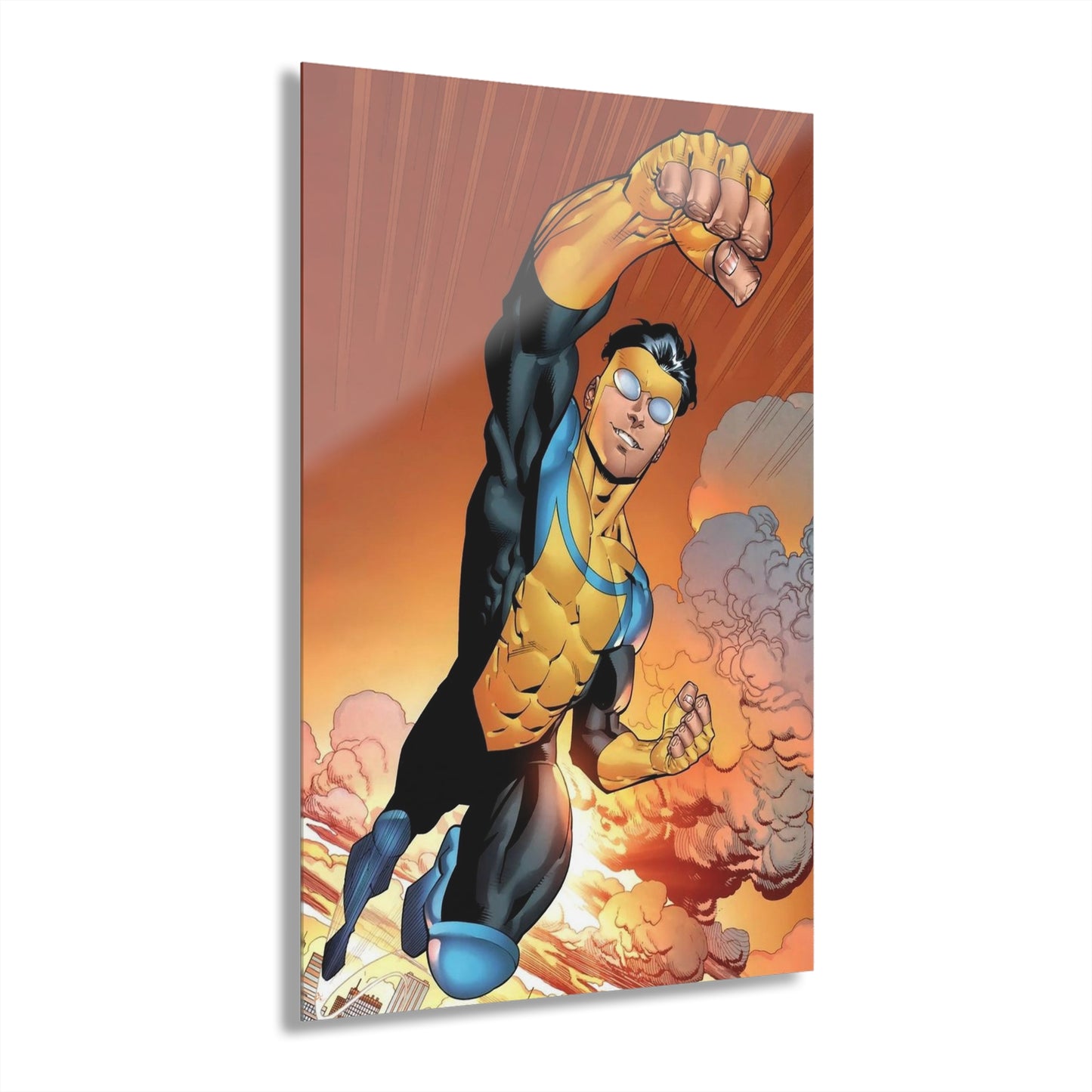 Invincible Mark Grayson, Comic, Concept Style, Acrylic Wall Art