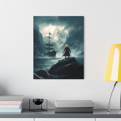 Norse Viking, Mythology, Original Concept Style, Acrylic Wall Art