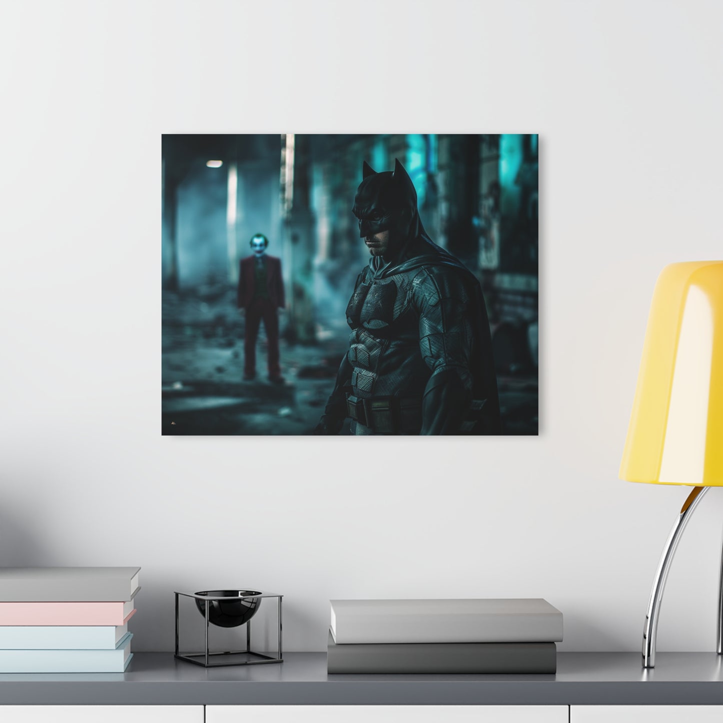 Watch your back, Fan Concept Style Batman, Acrylic Wall Art