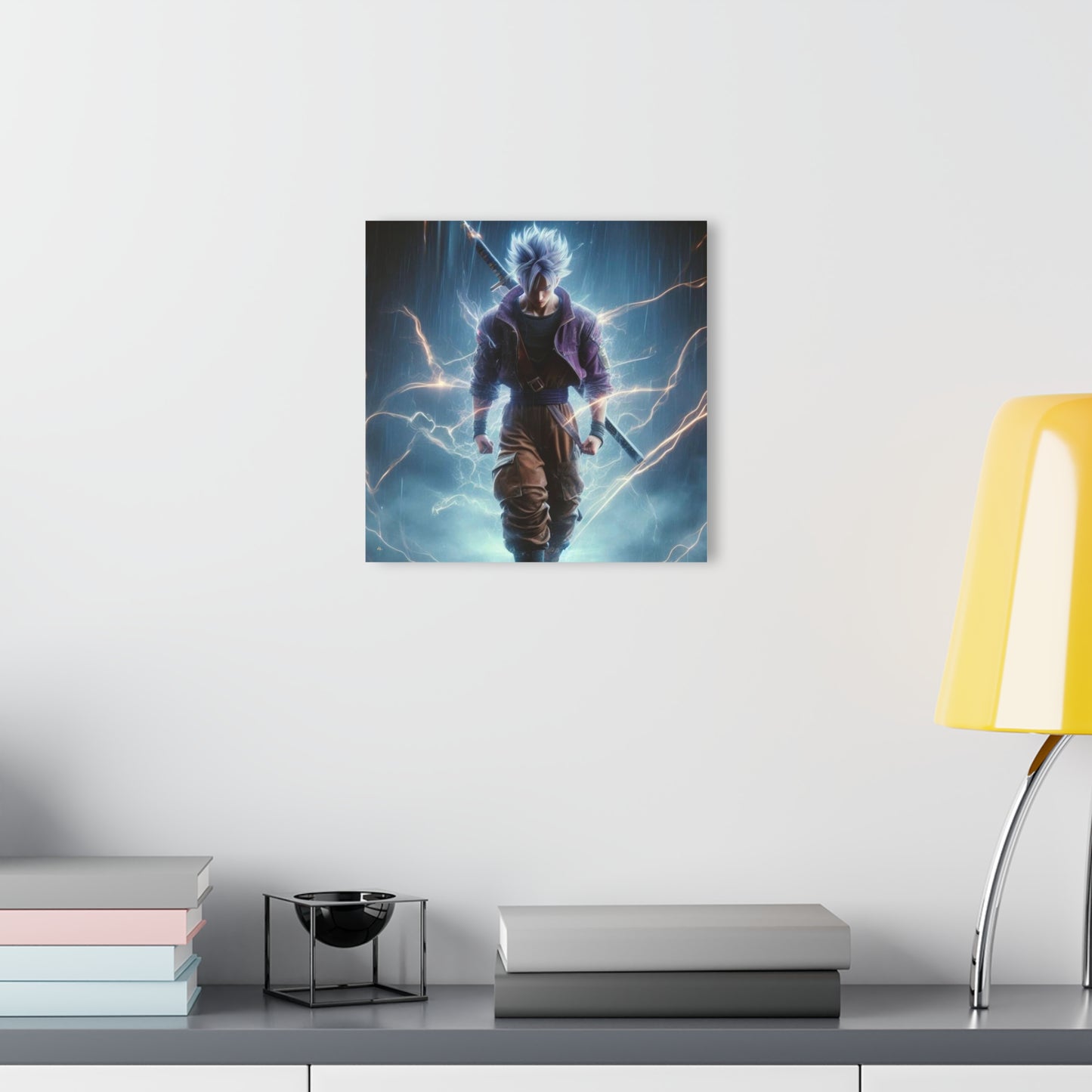 Ultra Future Trunks, Fan Concept Style, Acrylic Wall Art