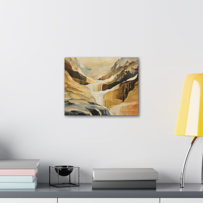 Mountain Range Canvas Art