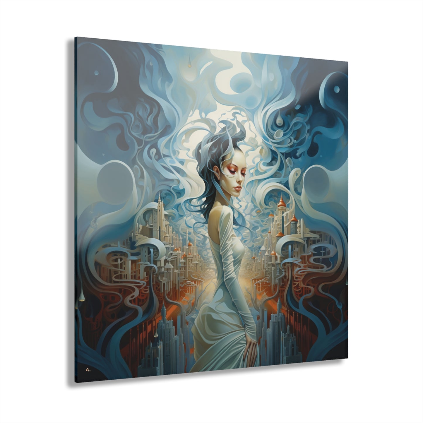 Fantasy, People Concept Style, Acrylic Wall Art