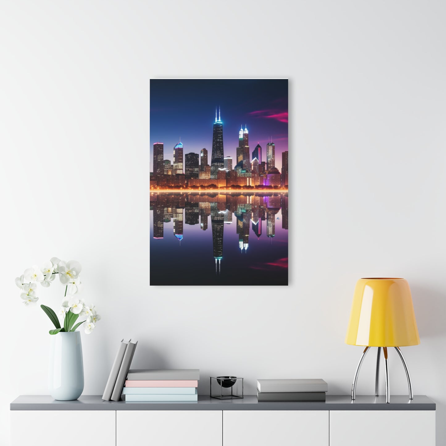 Chicago, Places, Landscape Concept Style, Acrylic Wall Art