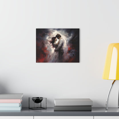 Love, human emotion, color splash concept, acrylic wall art