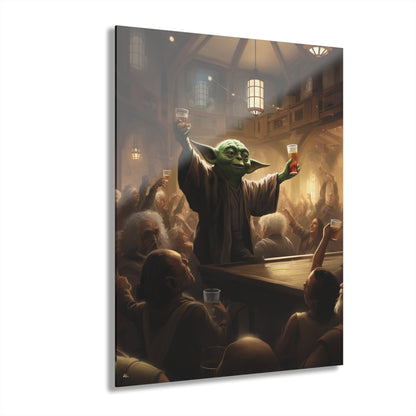 Force Party, Pop Culture, Funny, Concept Style, Acrylic Wall Art