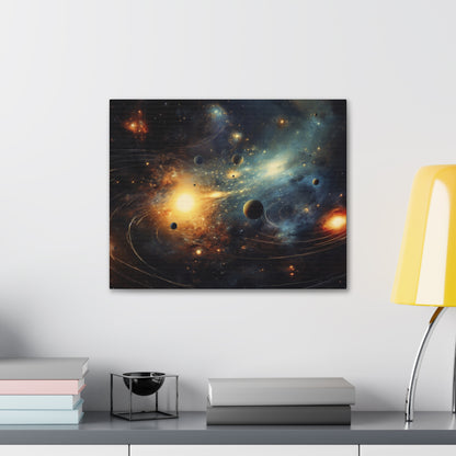 Galaxy Canvas Art