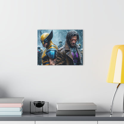 Wolverine and Gambit, X-men Concept Acrylic Wall Art