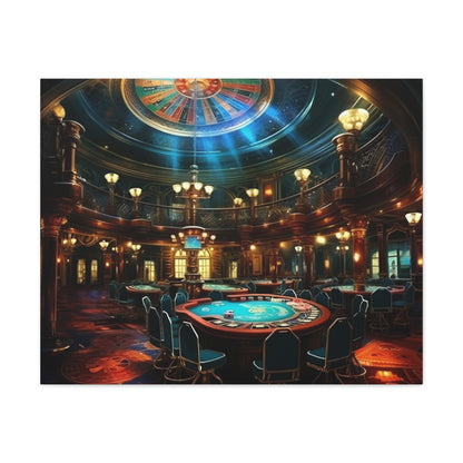 Casino Night Canvas Art