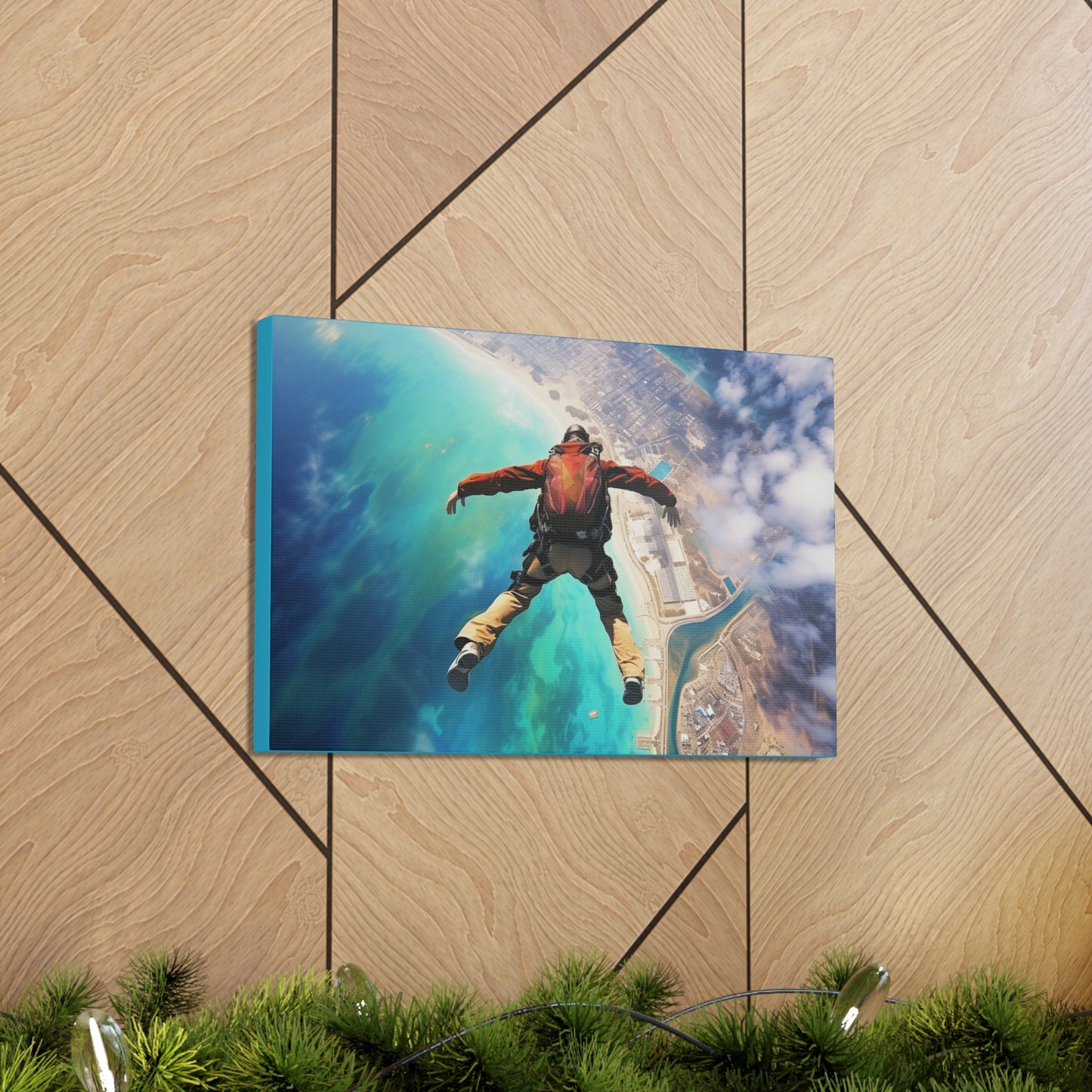 Free Fall Canvas Art