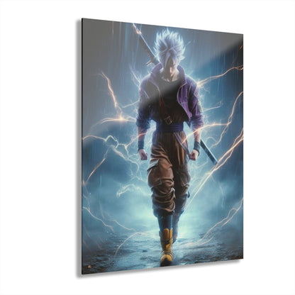 Ultra Future Trunks, Fan Concept Style, Acrylic Wall Art