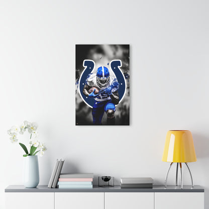 Colts Brillance, Indiana, Indianapolis, Football Fan, Concept Style, Acrylic Wall Art