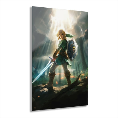 Legend, Link, Video Game, Concept Style, Acrylic Wall Art