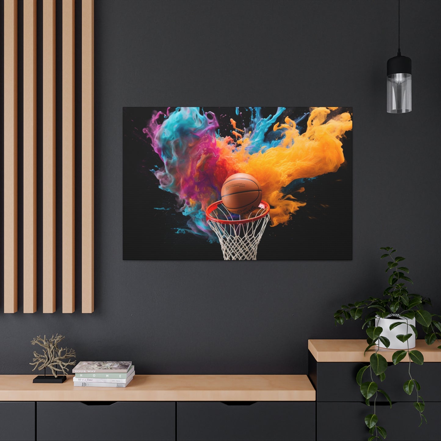 Hoop Dreams Canvas Art