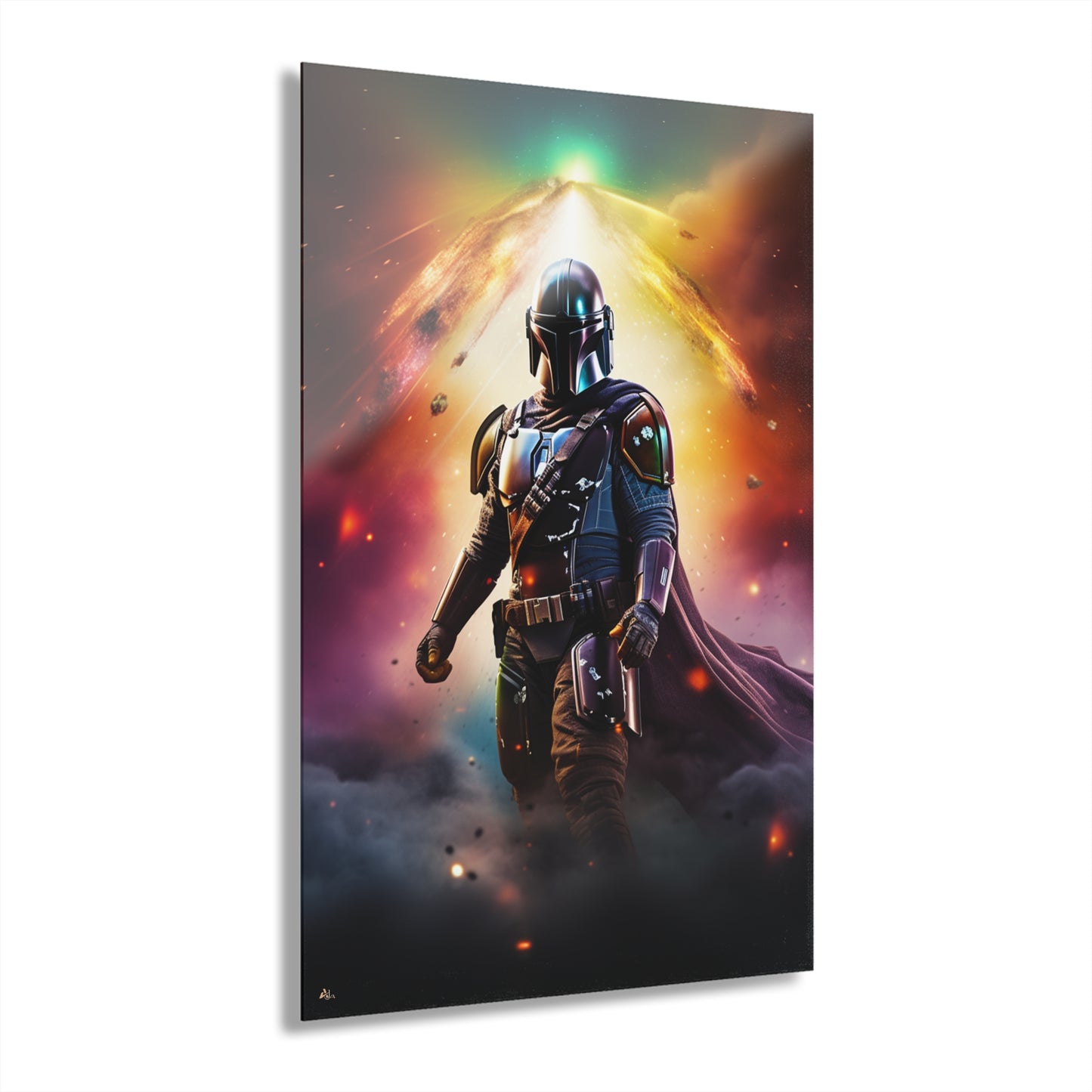 Mando, Pop Culture Concept Style, Acrylic Wall Art