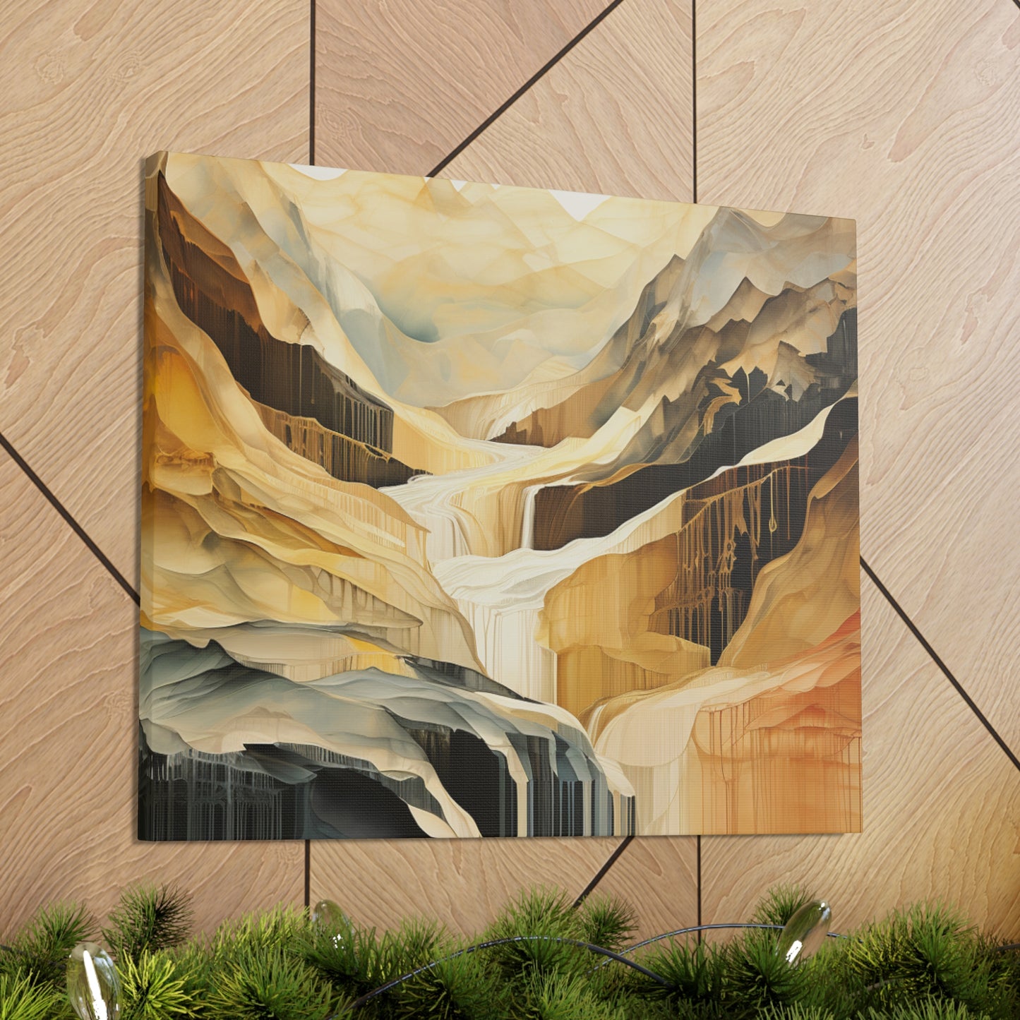 Mountain Range Canvas Art