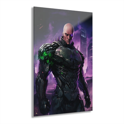 Luthor, Lex, DC Color Splash, Concept Style, Acrylic Wall Art