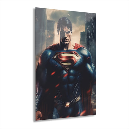 Superman, DC Concept Style, Acrylic Wall Art