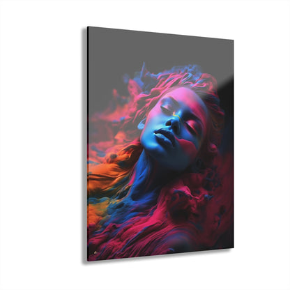 Melt, Concept Style, Color Splash, Acrylic Wall Art