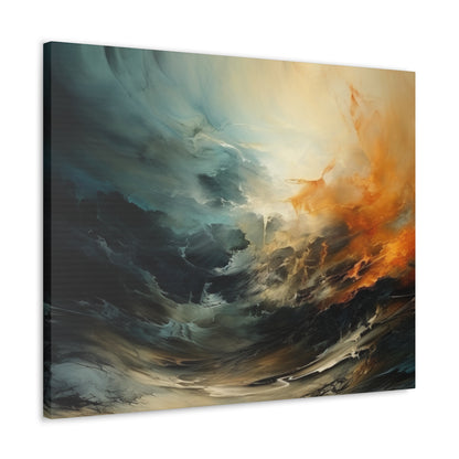 Fire storm Canvas