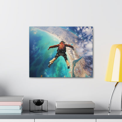 Free Fall Canvas Art