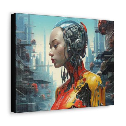 Pretty AI Canvas Art