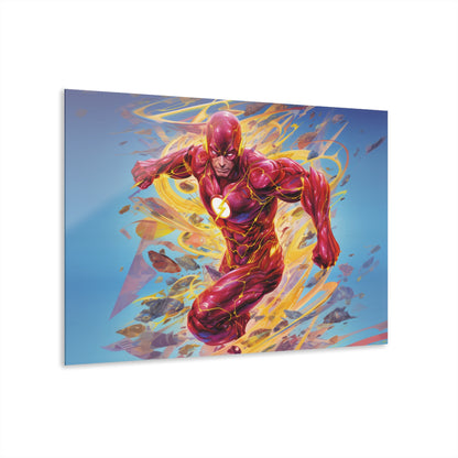 Flash, DC Color Splash, Concept,  Acrylic Wall Art