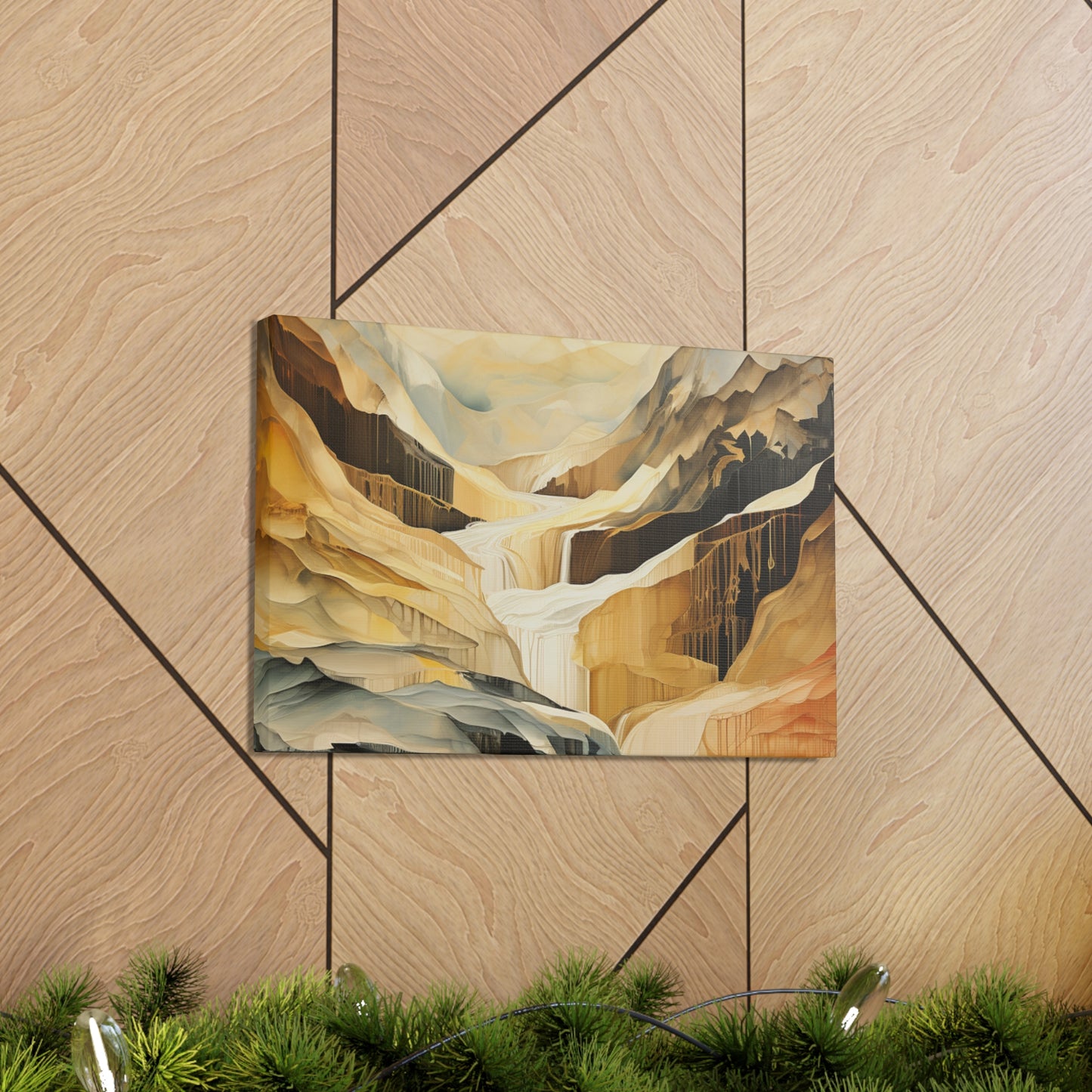 Mountain Range Canvas Art