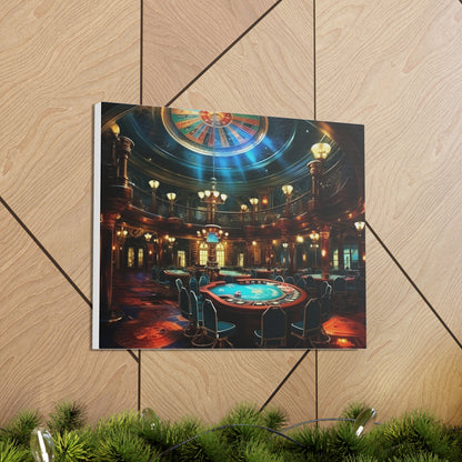 Casino Night Canvas Art