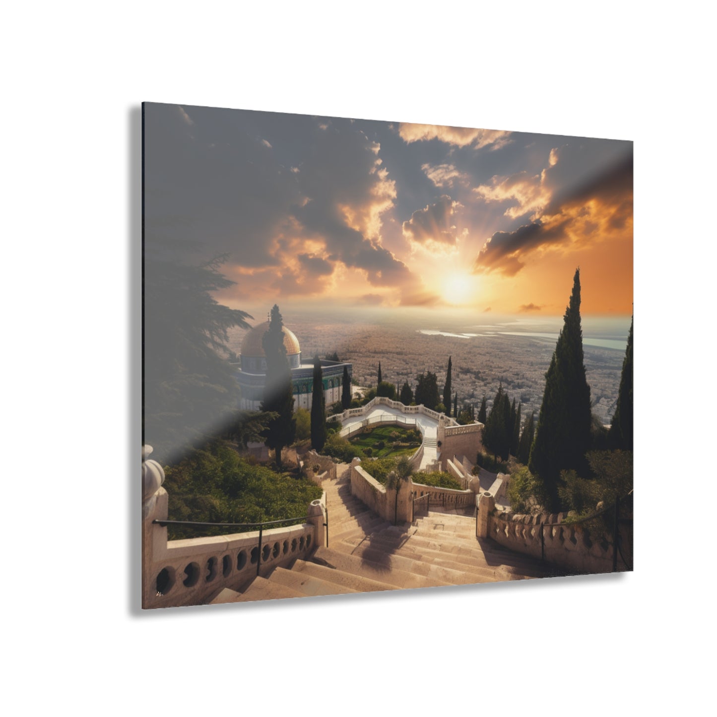 Holy, Landscape, Location, Concept, Acrylic Wall Art