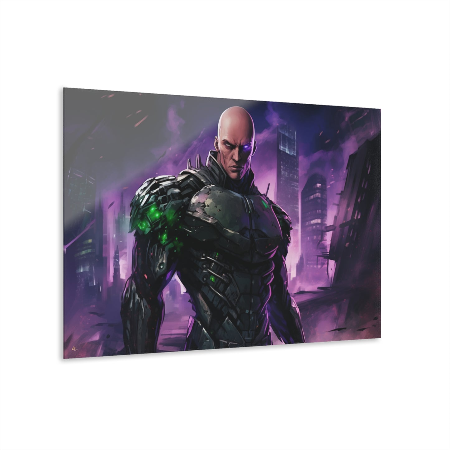 Luthor, Lex, DC Color Splash, Concept Style, Acrylic Wall Art