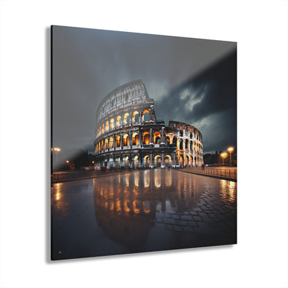 The Colosseum, Landscape, Concept, Acrylic Wall Art