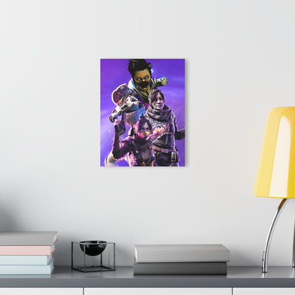 "Wraith's Kaleidoscopic Essence" Apex Legends Fan Concept Style, Acrylic Wall Art