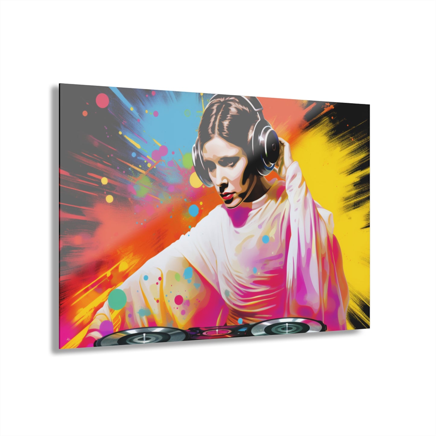 Star Mixer Leia, Pop Culture, Princess Concept Style, Acrylic Wall Art