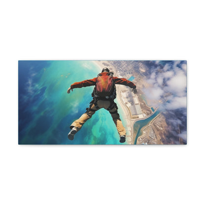 Free Fall Canvas Art